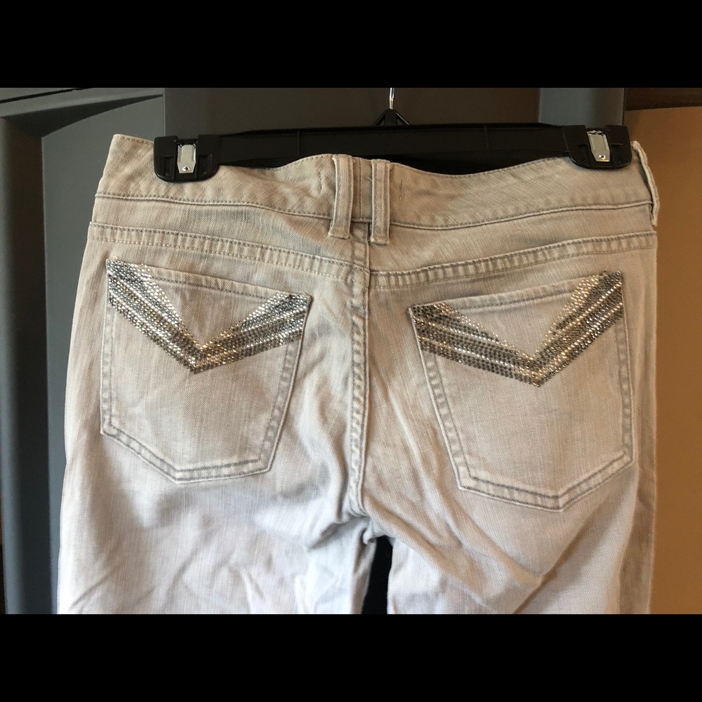 Gray jeans